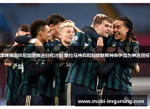 津媒报道印尼加速推进归化计划 维拉马特森和利兹联斯特鲁伊克为候选目标