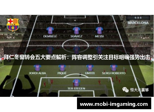 拜仁冬窗转会五大要点解析:阵容调整引关注目标明确强势出击