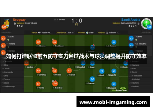 如何打造联盟前五防守实力通过战术与球员调整提升防守效率